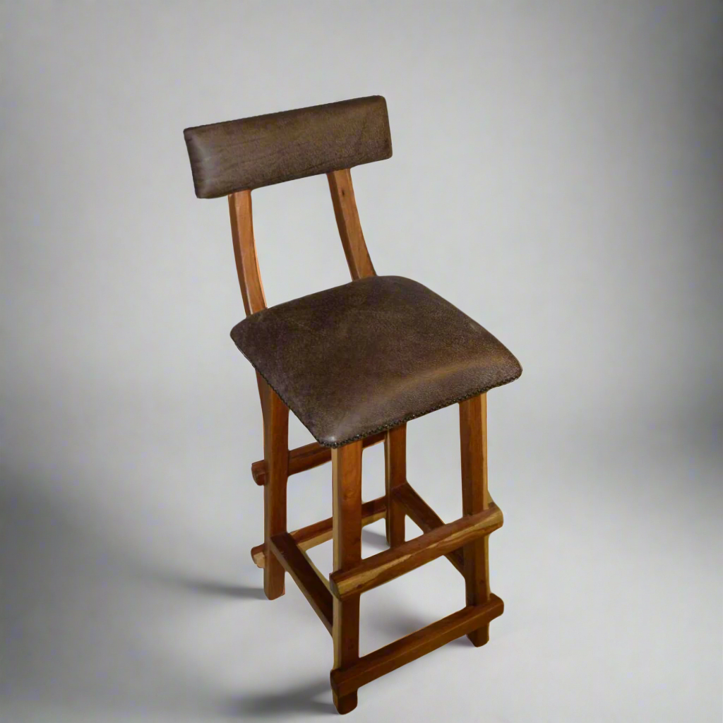 Woodlands Kiaat Classic Bar Stool Chair and Kitchen Chairs
Elevate your home or office with the stylish and comfortable Woodlands Kiaat Classic Bar Stool Chair and kitchen chairs. Crafted with high-quality Kiaat wood and luxurious leather upholstery, these chairs are designed to provide durable comfort and sophistication. Unique Boys