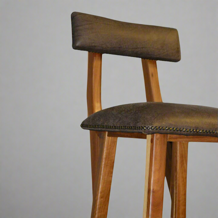 Woodlands Kiaat Classic Bar Stool Chair and Kitchen Chairs
Elevate your home or office with the stylish and comfortable Woodlands Kiaat Classic Bar Stool Chair and kitchen chairs. Crafted with high-quality Kiaat wood and luxurious leather upholstery, these chairs are designed to provide durable comfort and sophistication. Unique Boys