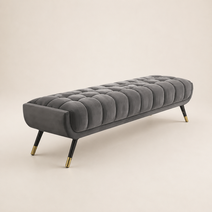 Adelaide Ottoman — opposite three-quarter view