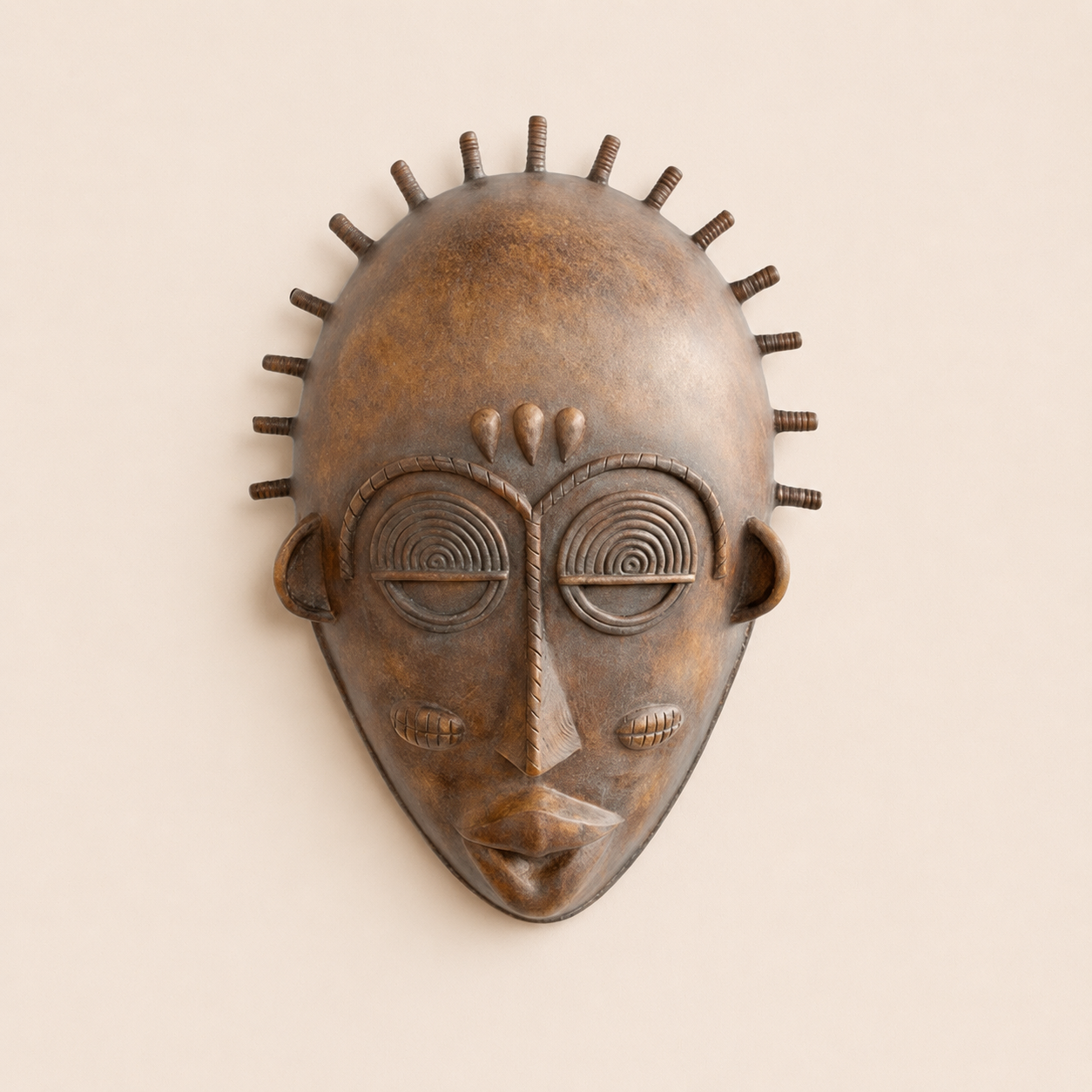 AFRICAN WALL MASK 39X28CM catalogue view