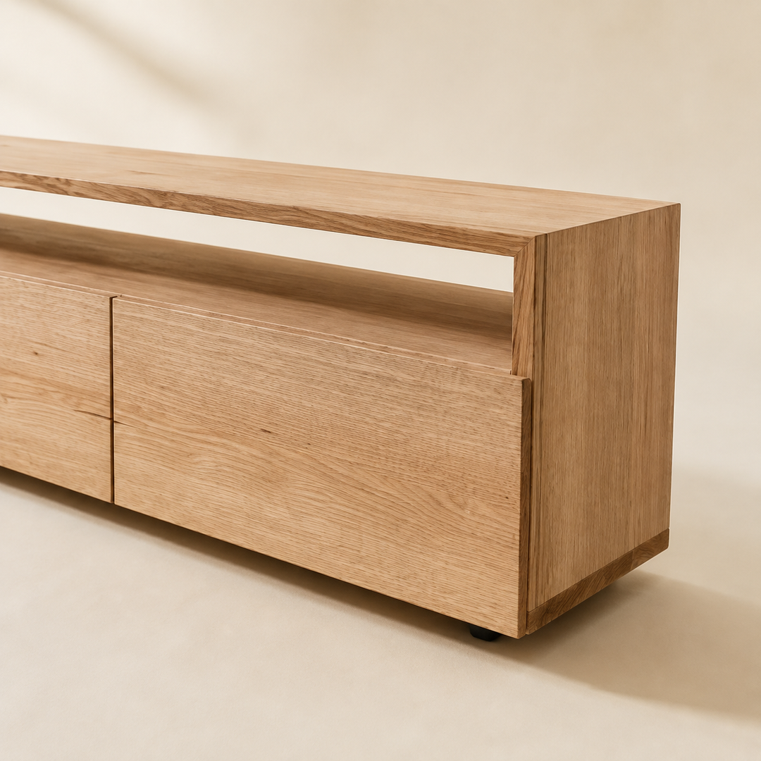 Alabama Oak Plasma Unit — craftsmanship detail