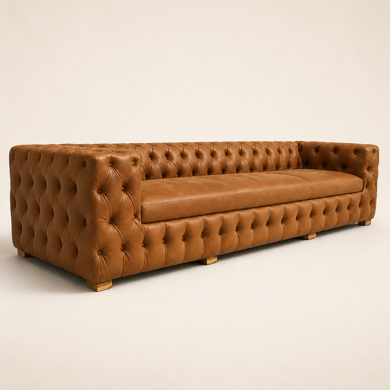 Alaska Fully Buttoned  Couch - main product view