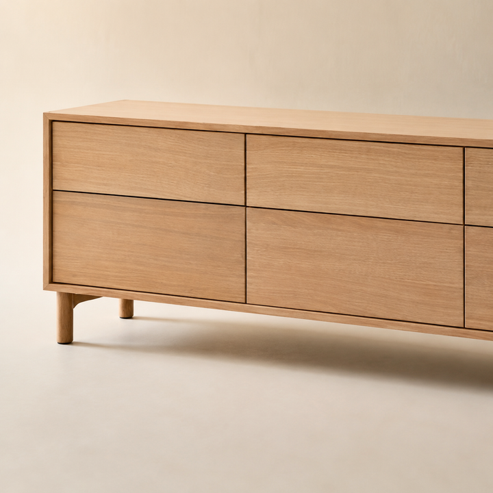 Alaska Oak Plasma Unit — craftsmanship detail