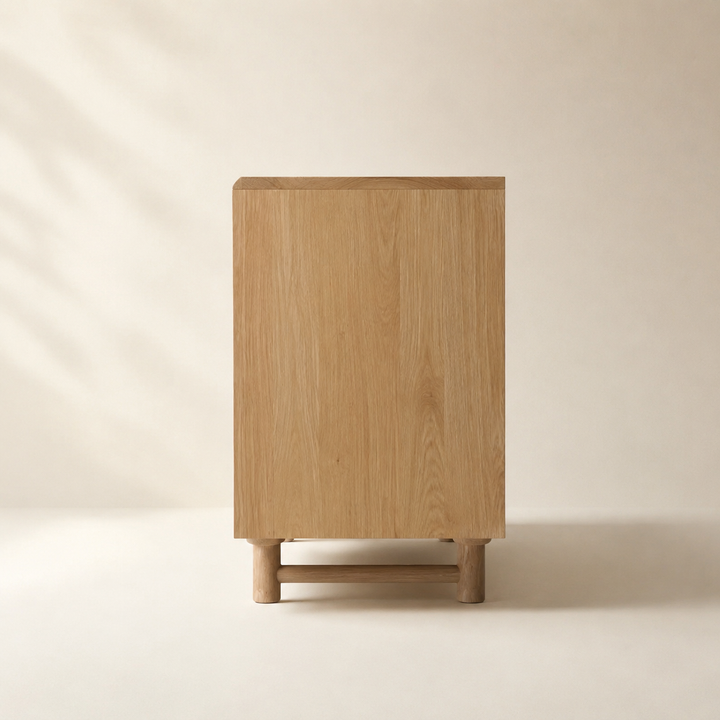 Alexandria Oak server — side profile