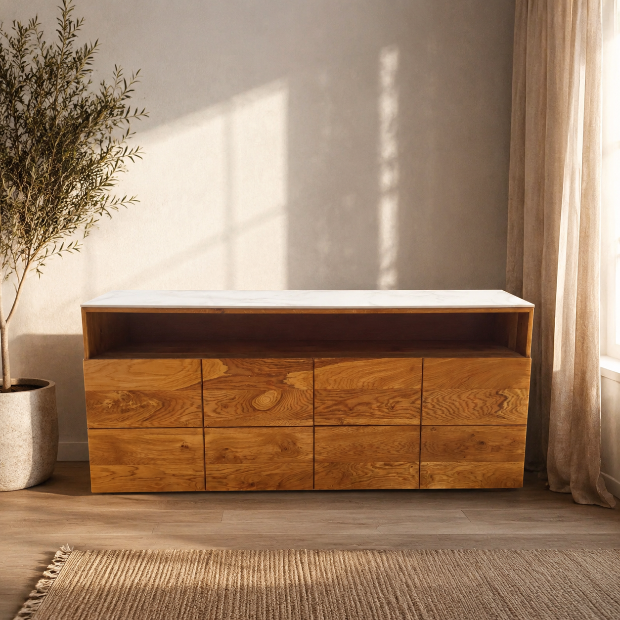 Arizona Oak Server — luxury lifestyle
