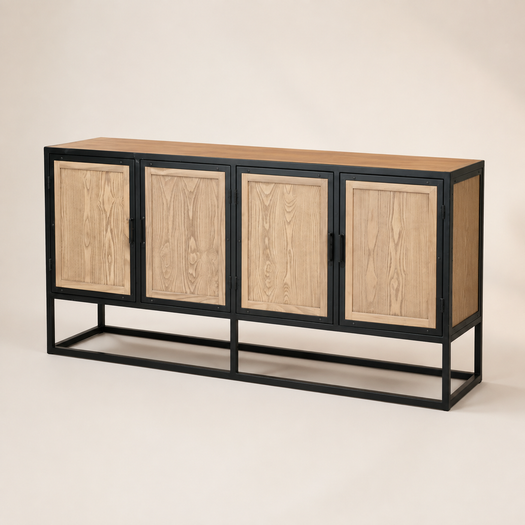 Ascend Modern design server — opposite three-quarter view