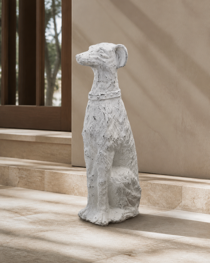 Basil Resin Cement Dog — luxury lifestyle image