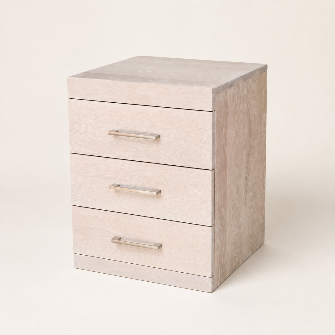Becca Oak Pedestal — main product view