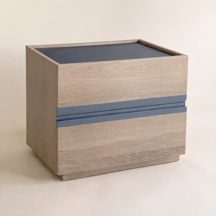 Berg Oak Pedestal — opposite angle
