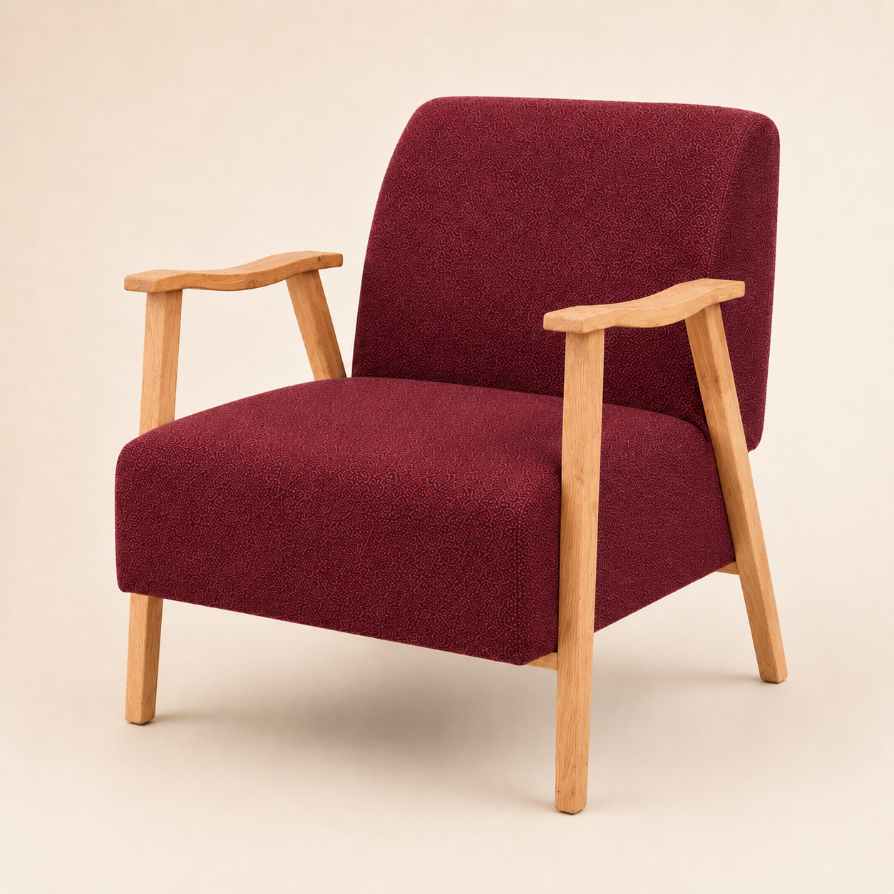 Bordeaux Occasional Chair - opposite three-quarter view