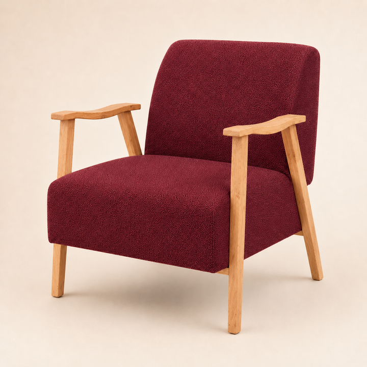 Bordeaux Occasional Chair - opposite three-quarter view
