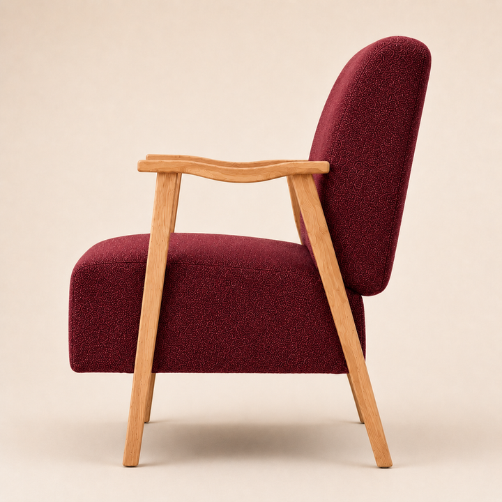 Bordeaux Occasional Chair - side profile