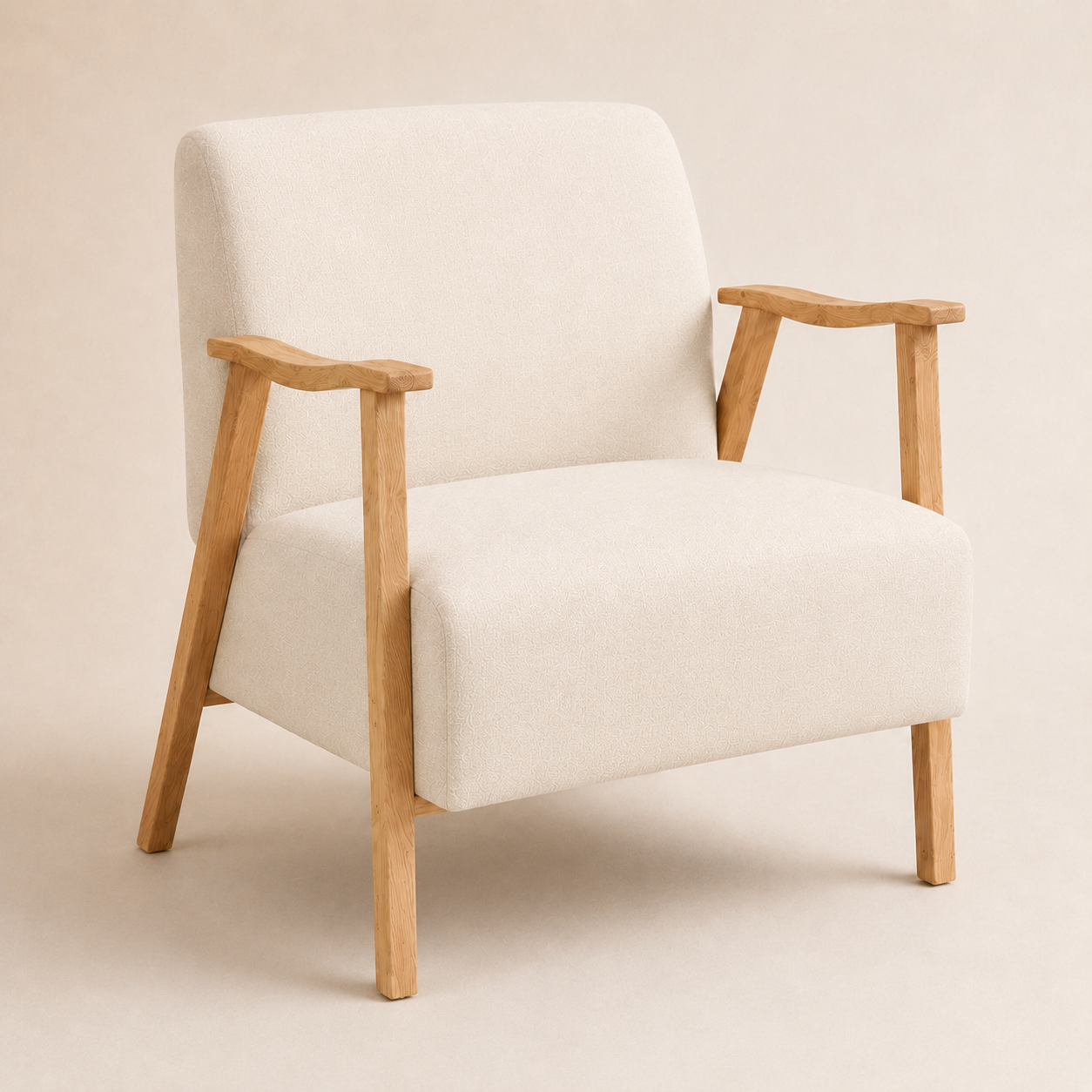Bordeaux Occasional Chair - Mercis Linen Fabric - main product view