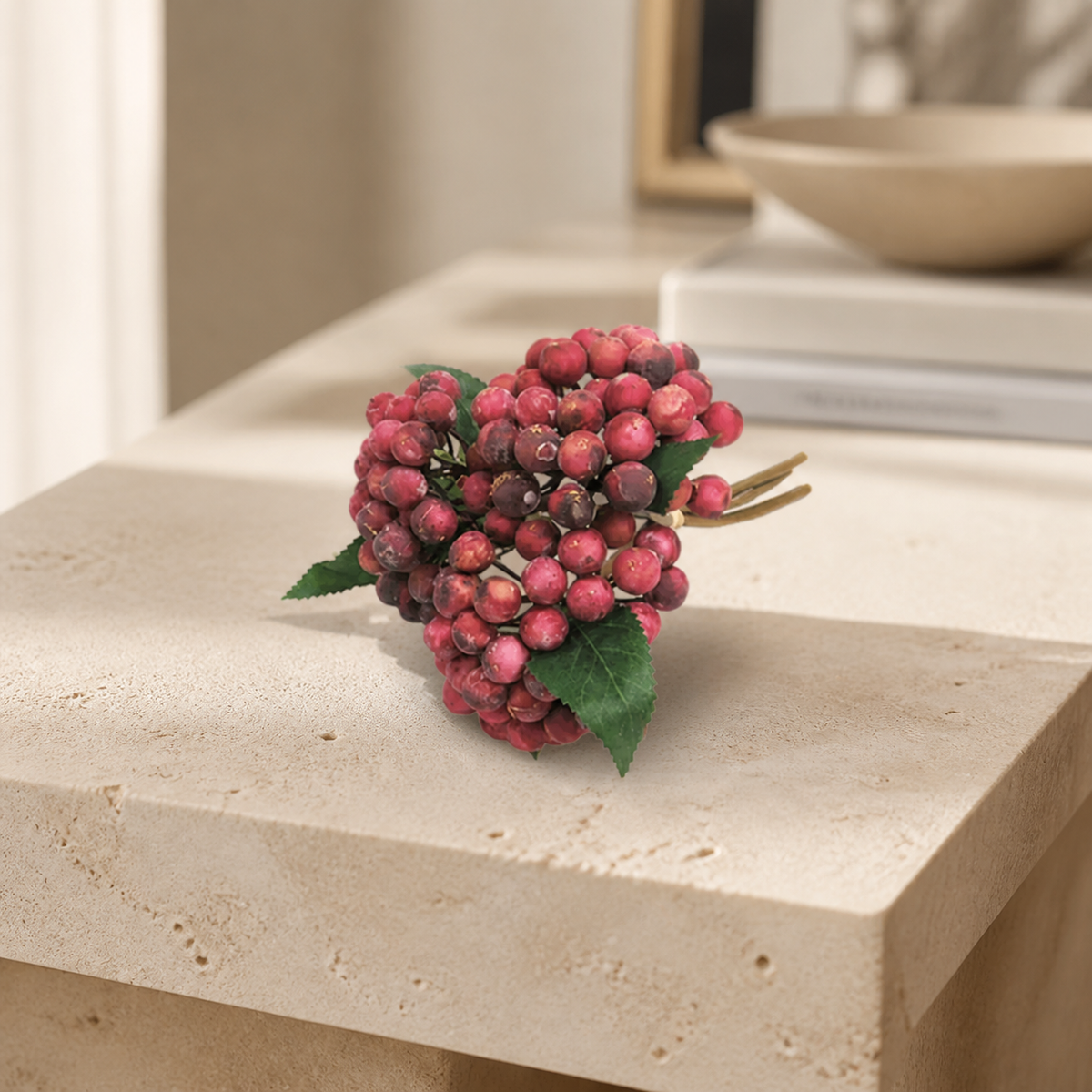 Bunch of wild fruit pink — luxury lifestyle image