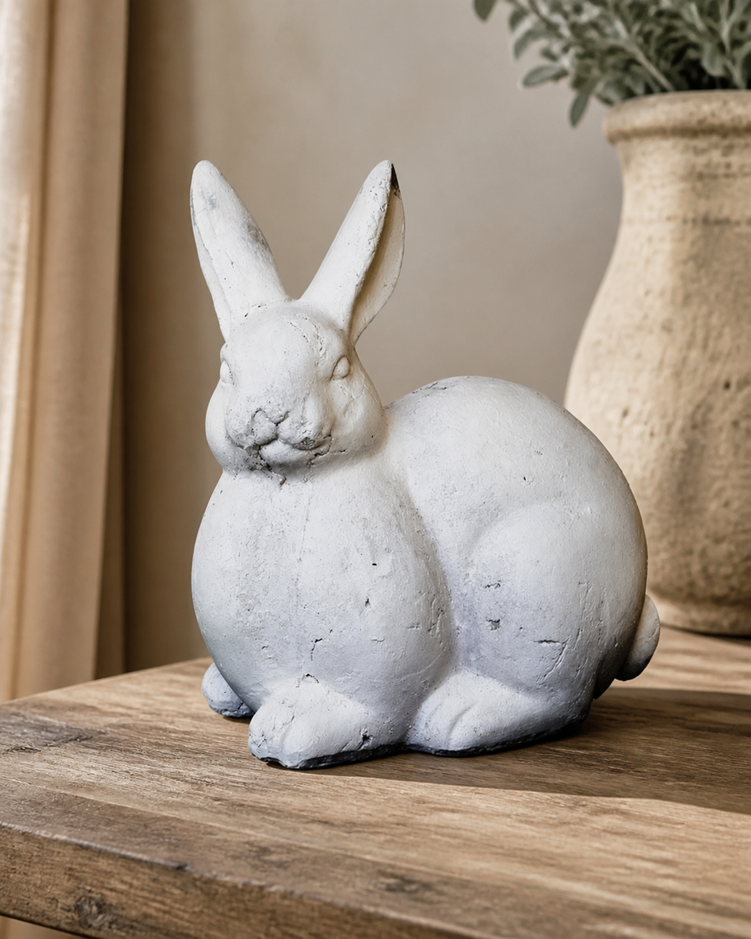 Cement Bunny White Bertha — luxury lifestyle image