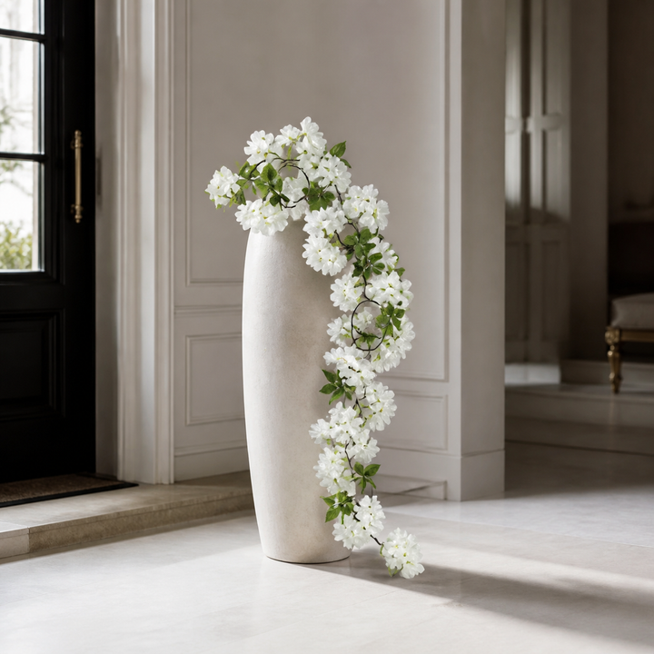 Cherry drape white - luxury lifestyle