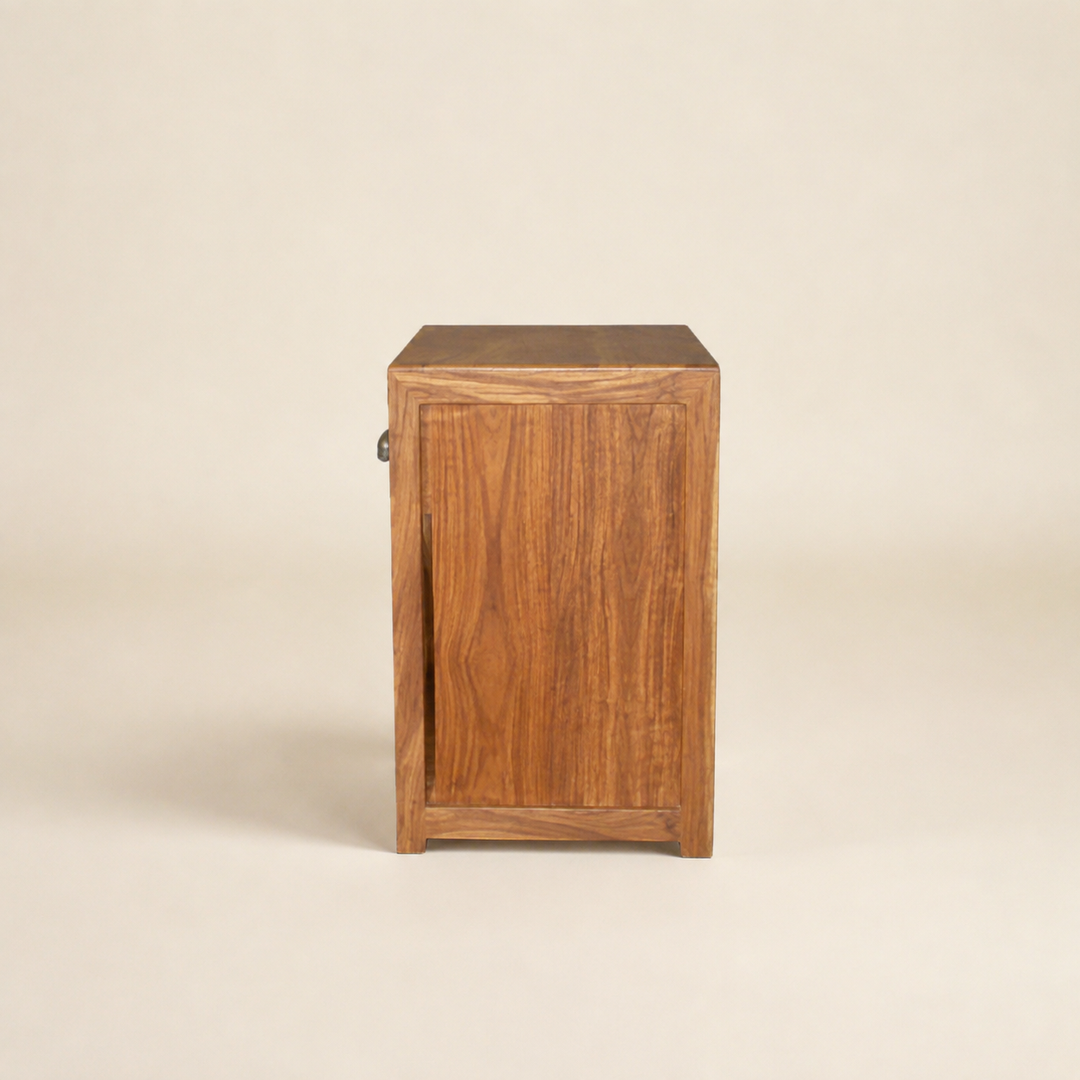 Classic Kiaat Pedestal — side profile