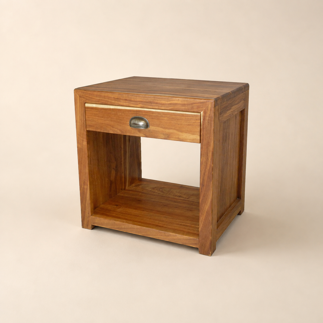 Classic Kiaat Pedestal — rear angle