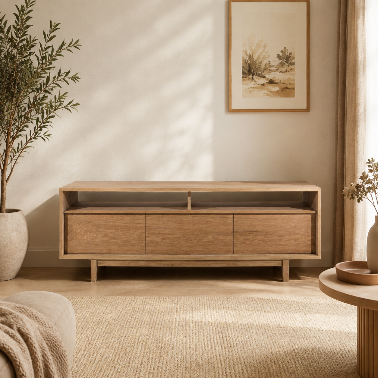 Colorado Oak Plasma Unit — luxury lifestyle