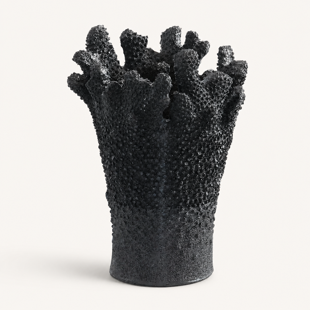 Coral vase black large — catalogue product image