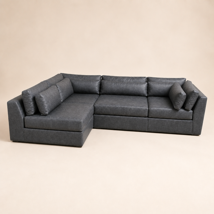 Double-Cushion Daybed Corner Couch 3000x3000x1200mm - main product view