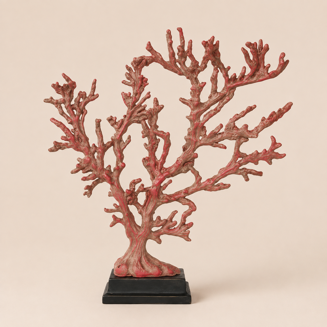 DUSTY RED LARGE CORAL 42X37CM catalogue view