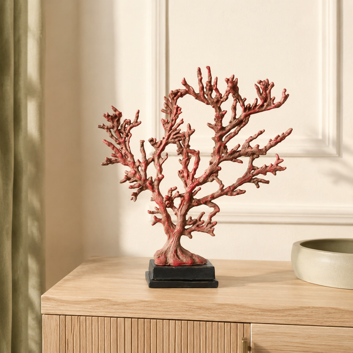 DUSTY RED LARGE CORAL 42X37CM lifestyle view
