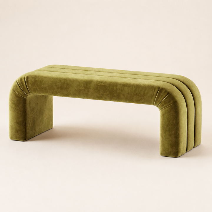 Ember Bench Ottoman — craftsmanship detail