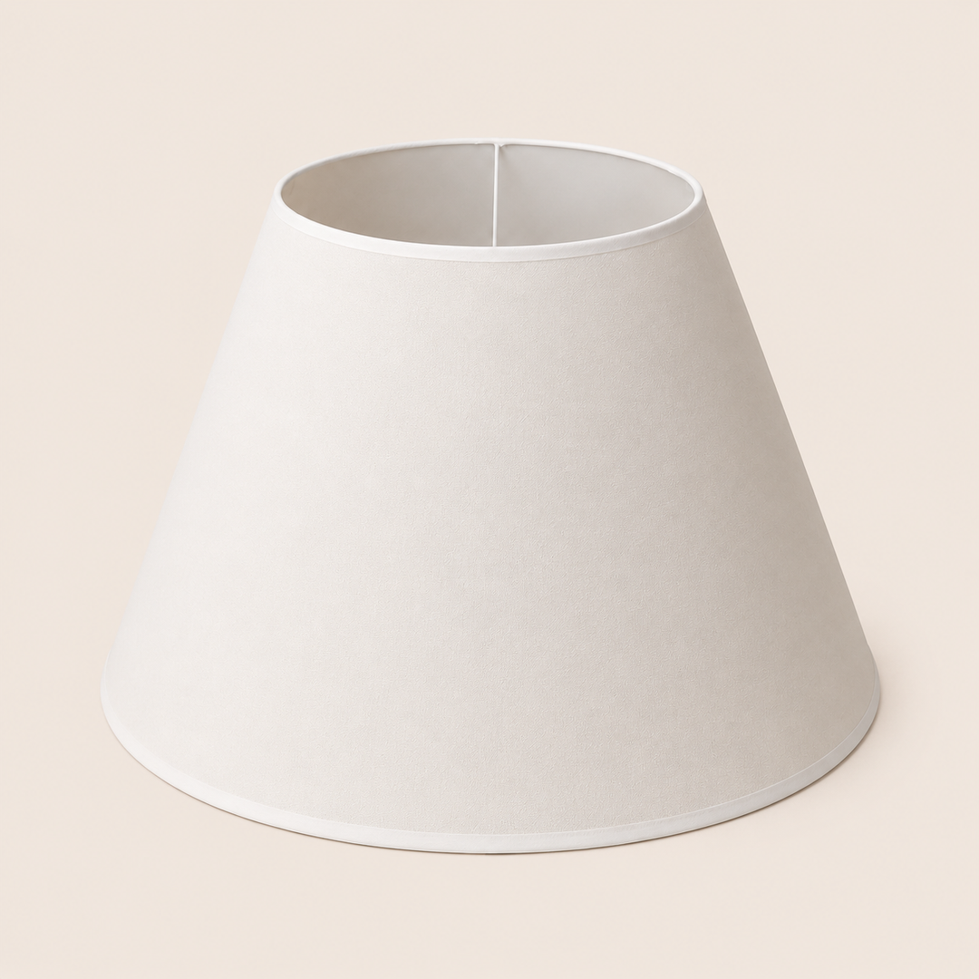Extra Large Plain Off White Shade – catalogue view