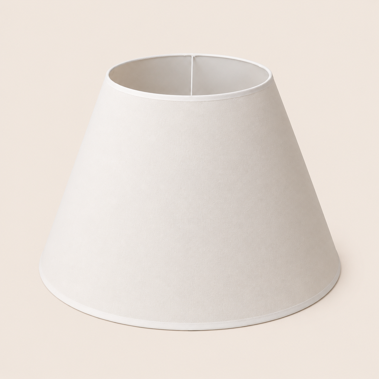 Extra Large Plain Off White Shade – catalogue view