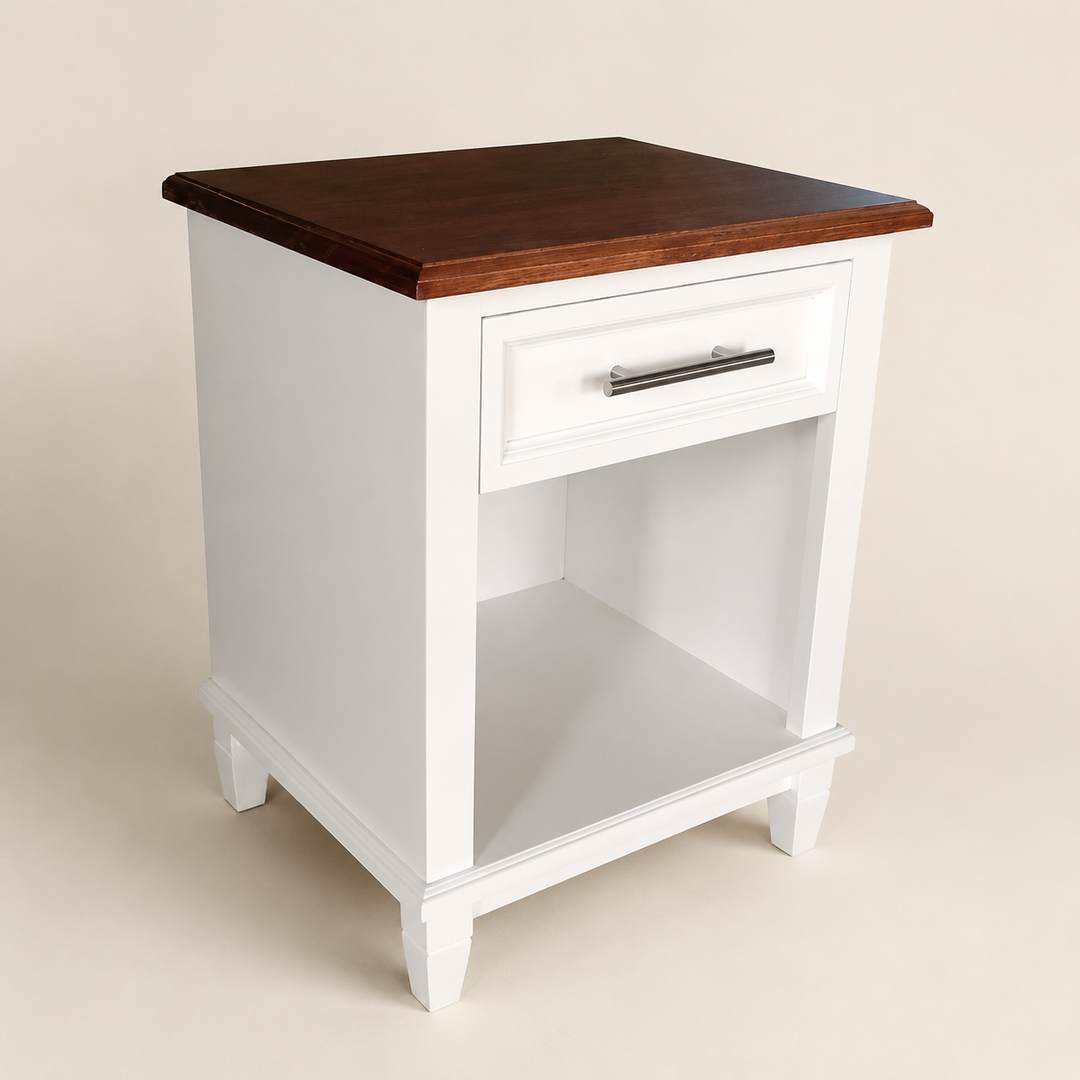 Farm Style Kiaat Pedestal — opposite angle