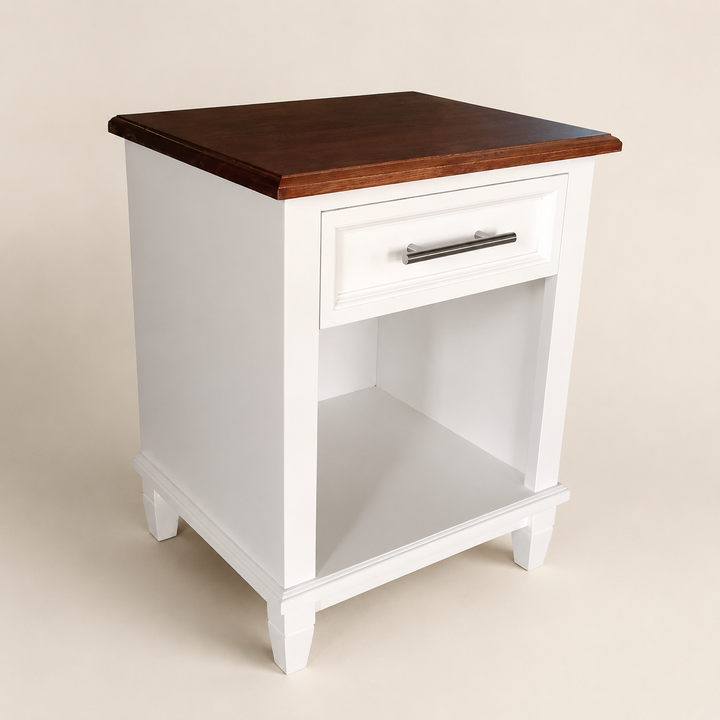 Farm Style Kiaat Pedestal — opposite angle