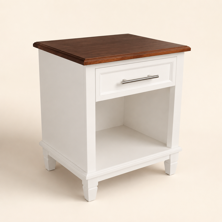 Farm Style Kiaat Pedestal — rear angle