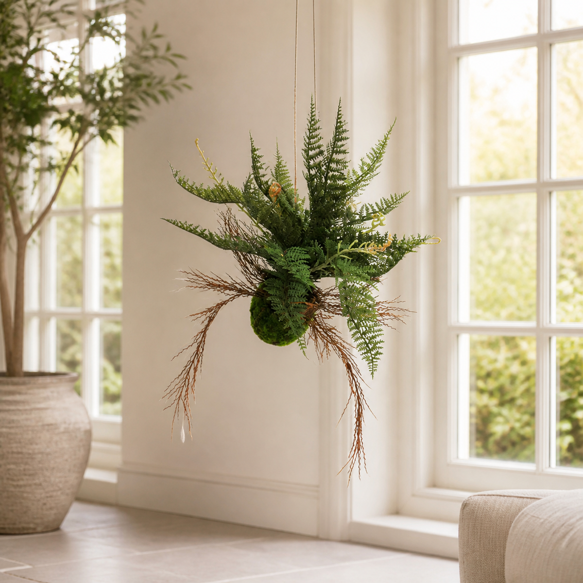 Fern ball Majesty — luxury lifestyle image