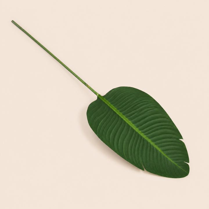 Giant Bird of Paradise loose artificial leaf – catalogue view