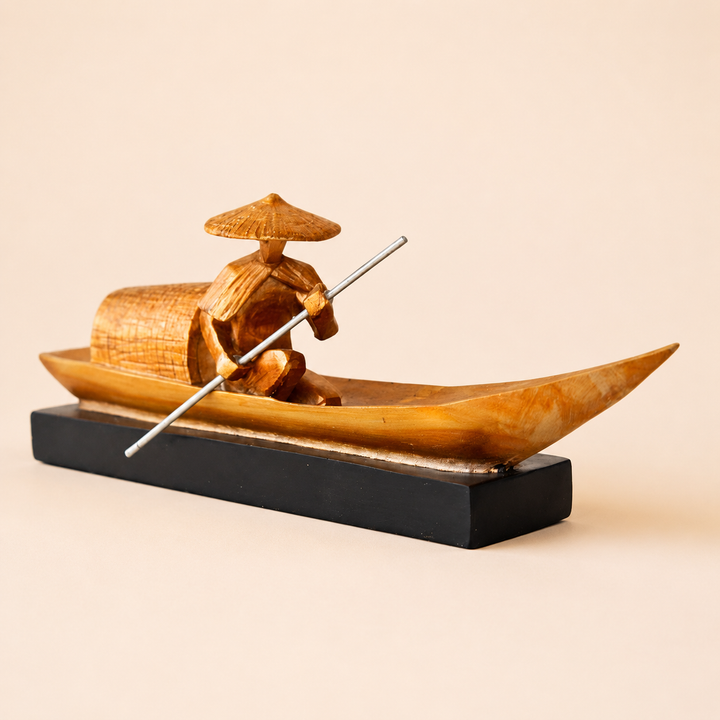 GOLD CHINESE JUNK 12X32X6CM catalogue view
