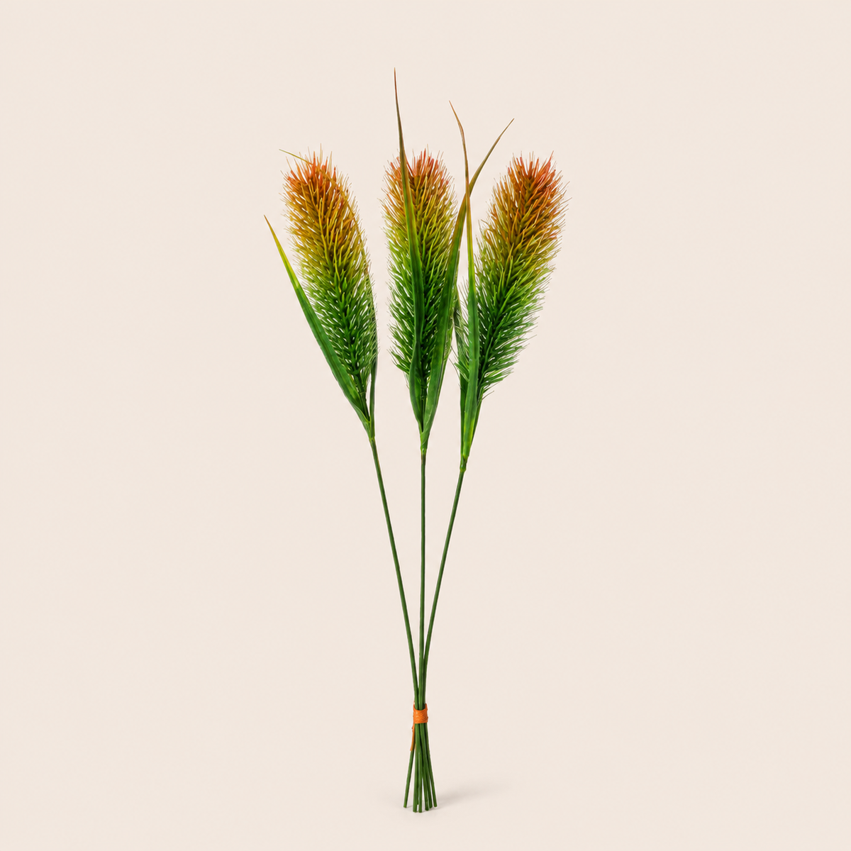 Grasshead Burnish set of three artificial stems – catalogue view