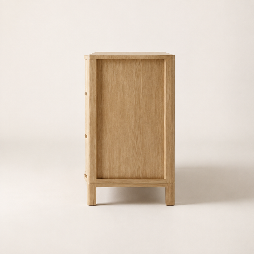 Hamptons Oak Server — side profile