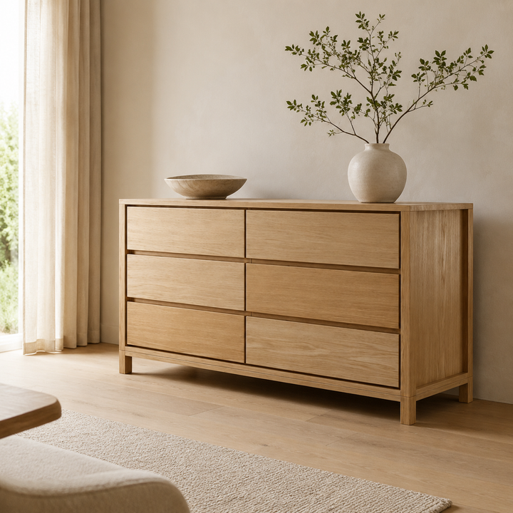 Hamptons Oak Server — luxury lifestyle