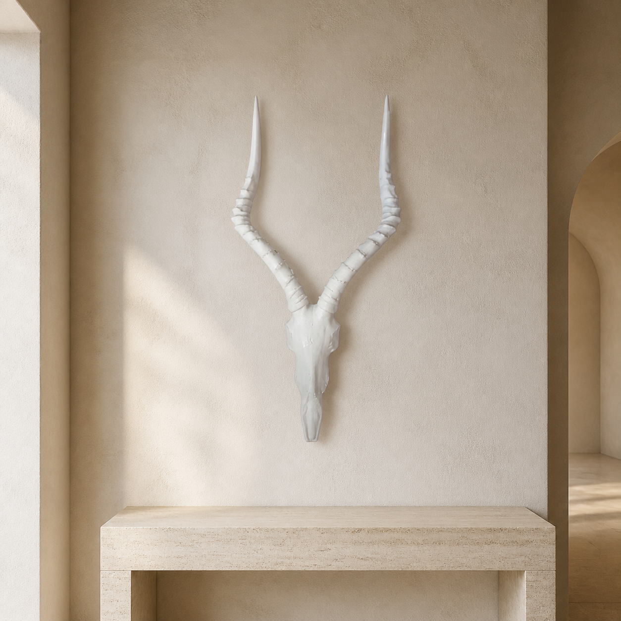 Impala Resin Cement Head — luxury lifestyle image