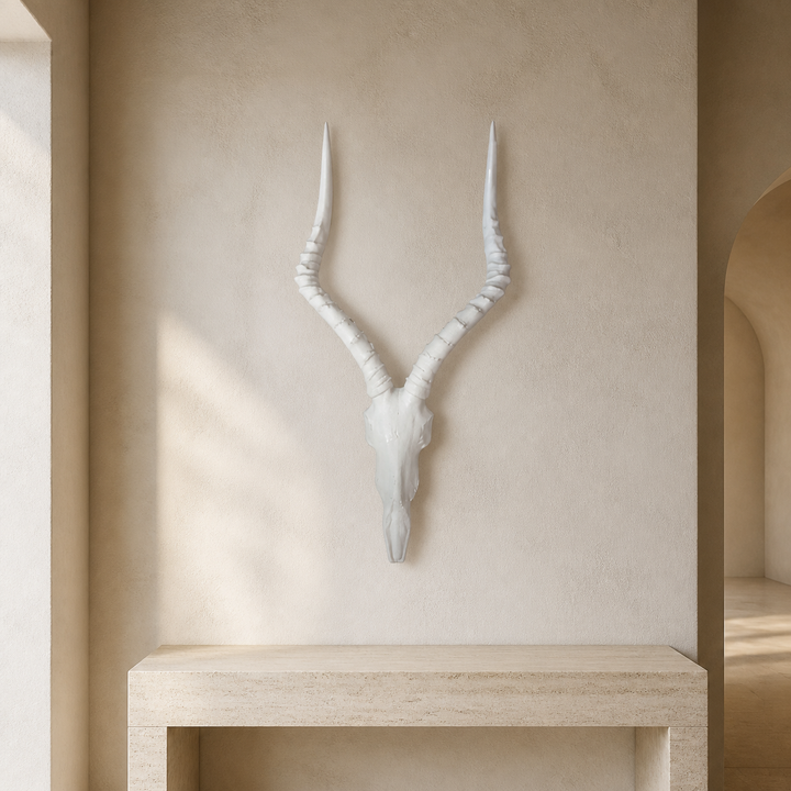 Impala Resin Cement Head — luxury lifestyle image