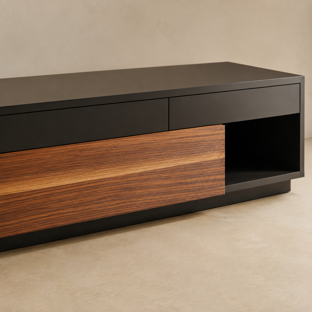 Kiaat Tampa Plasma Unit — craftsmanship detail