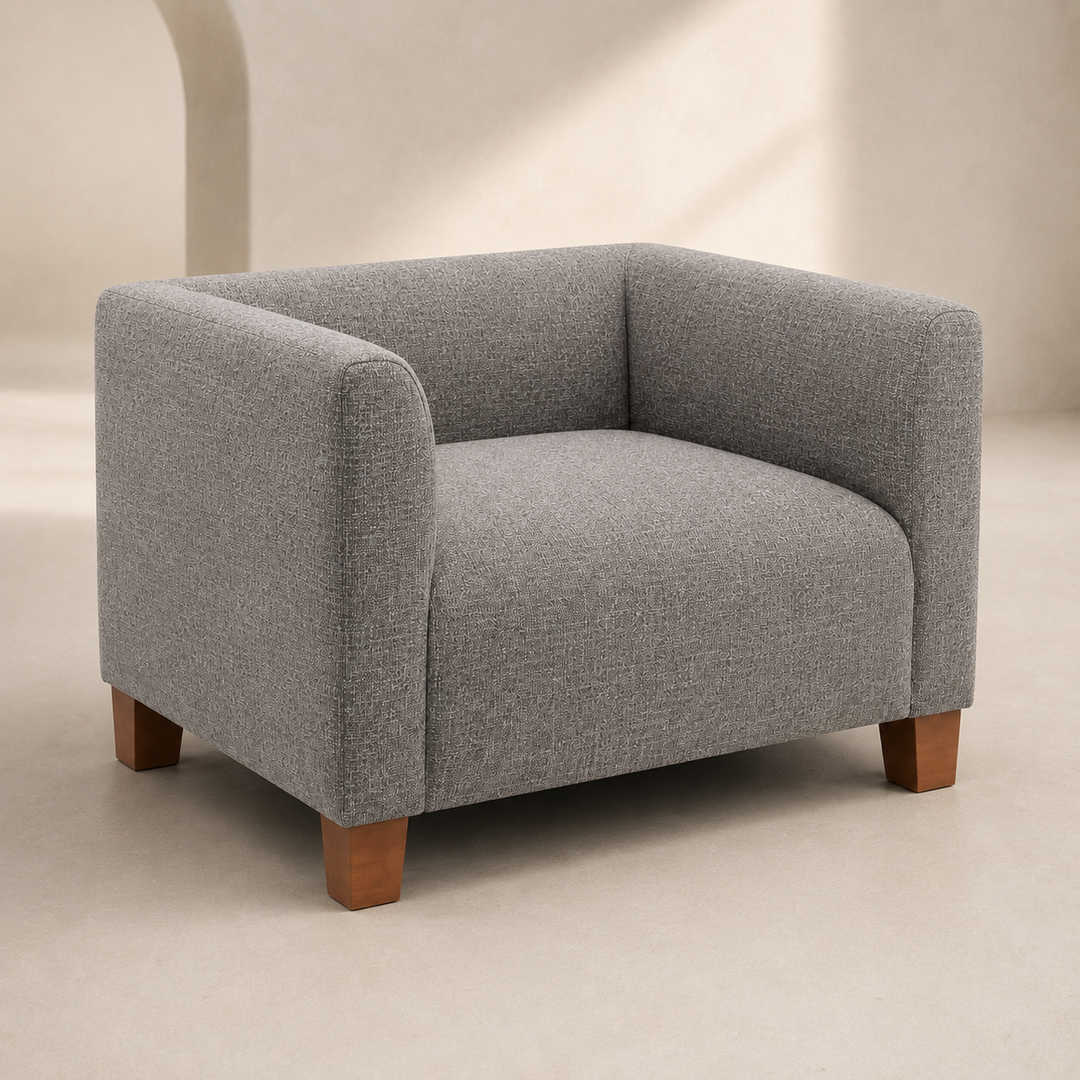 King John Occasional Chair With Fabric - main product view
