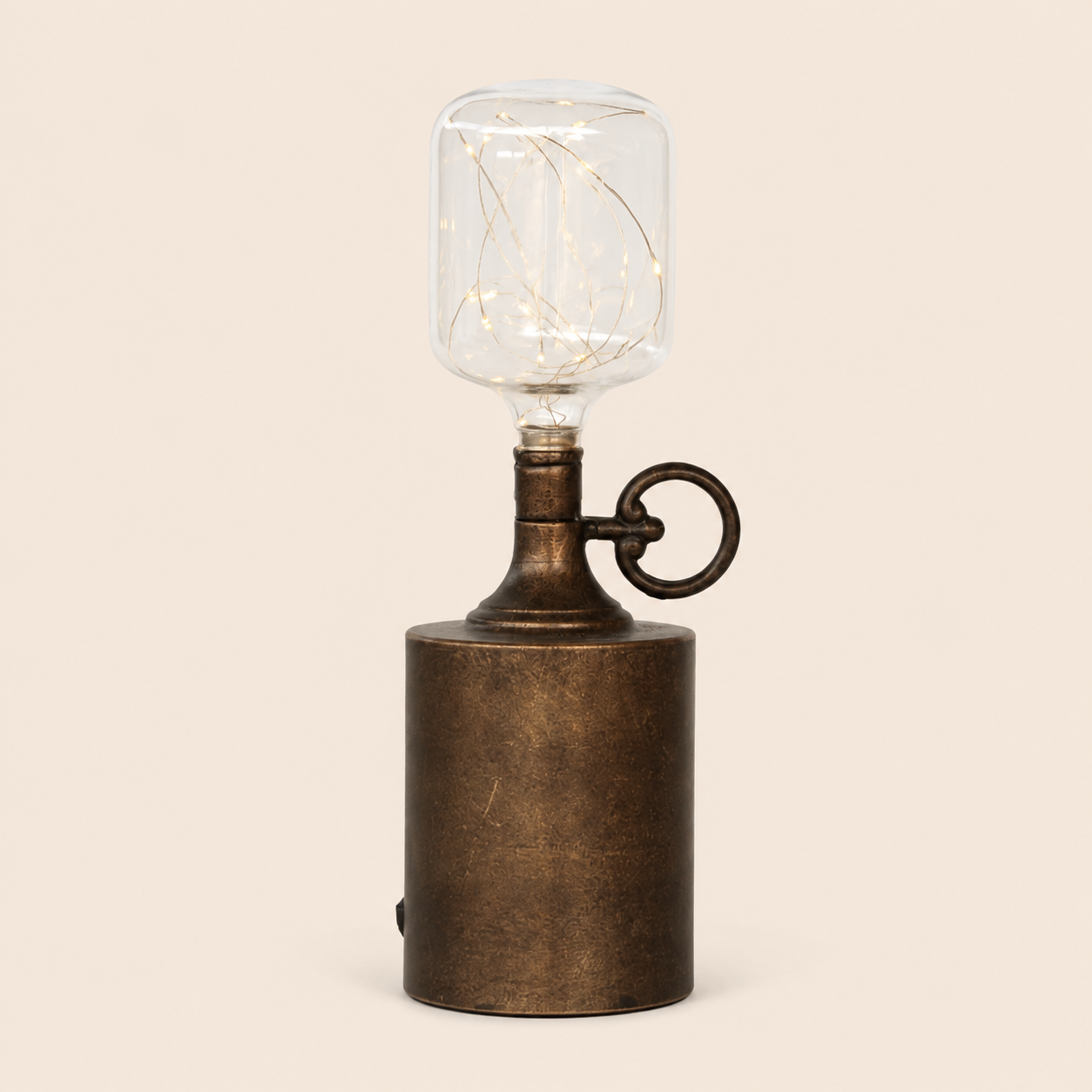 Led Battery Operated Metal Light Tall – catalogue view