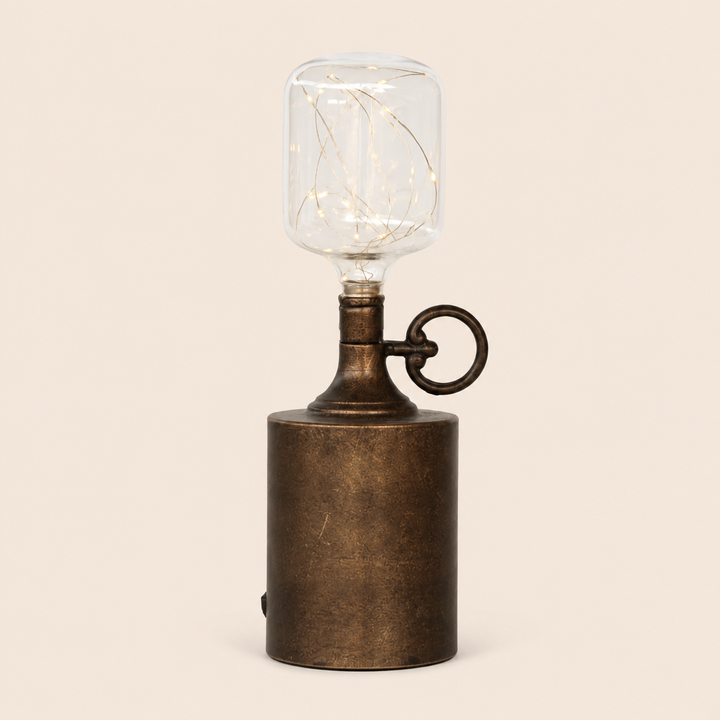 Led Battery Operated Metal Light Tall – catalogue view