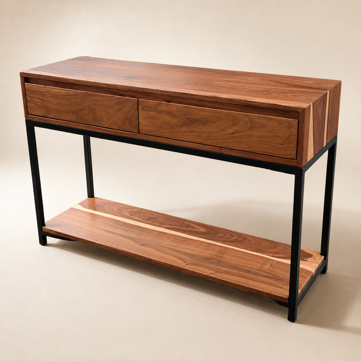 Leoni Server Kiaat — opposite three-quarter view