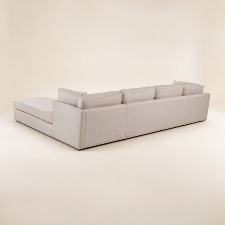 Luxury L shape Couch - rear angle
