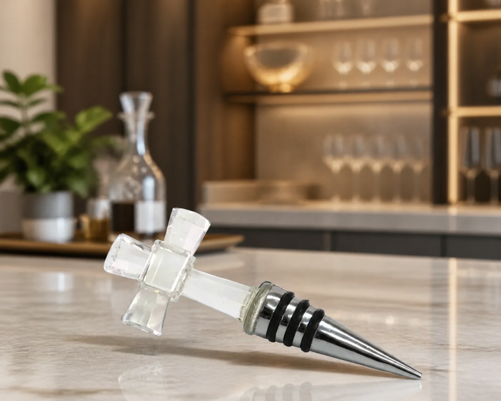 Maltese cross bottle stopper - luxury lifestyle