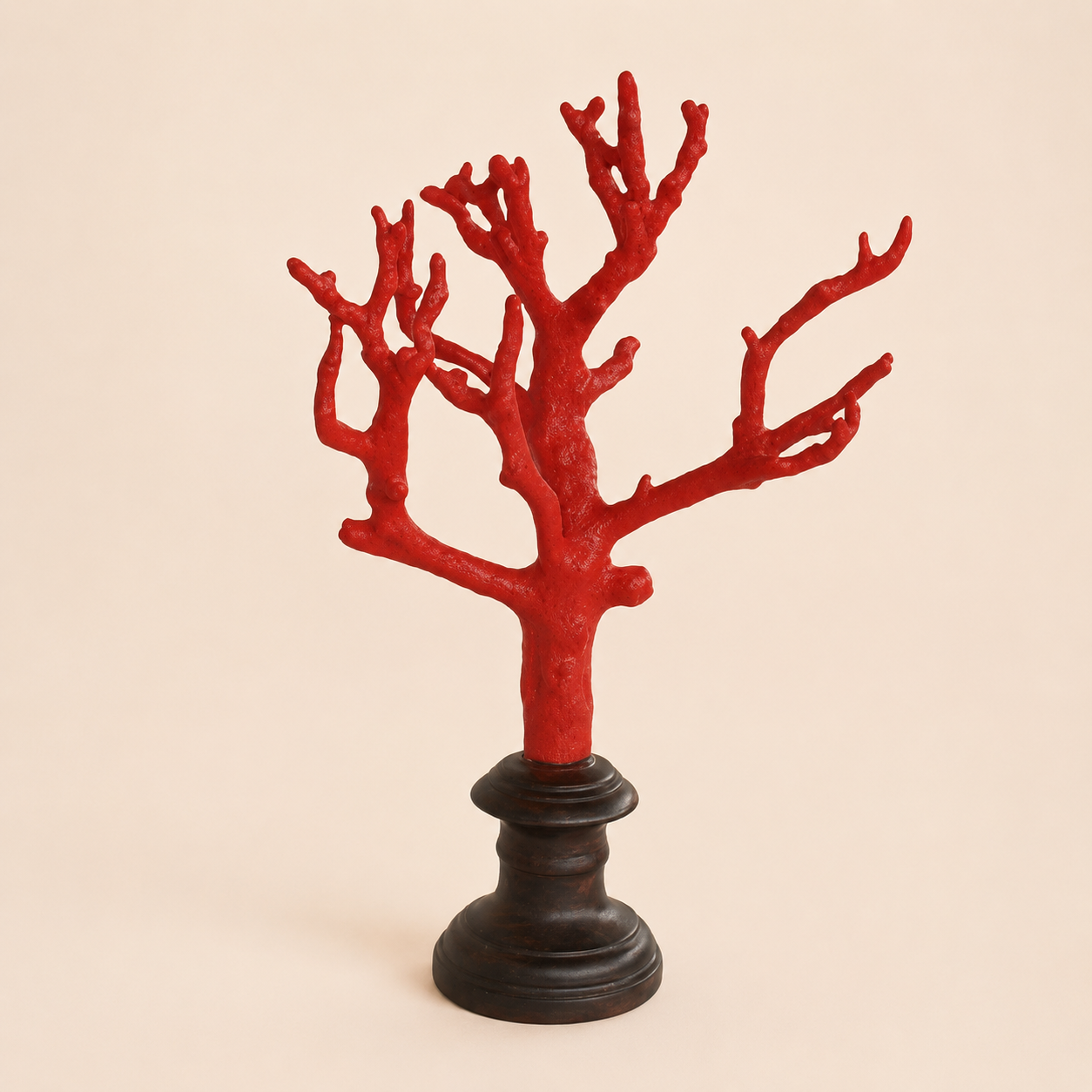 MED. RED CORAL ON STAND 36X23CM catalogue view