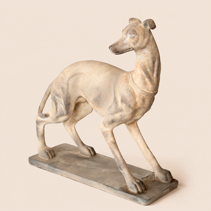 MEDIUM PALE WHIPPET 27X25X9CM catalogue view